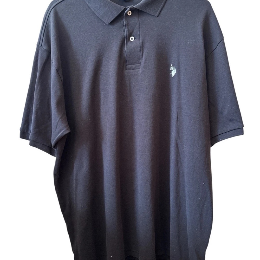 U.S. Polo Assn. Black Polo Shirt Ralph Lauren - Picture 3 of 7